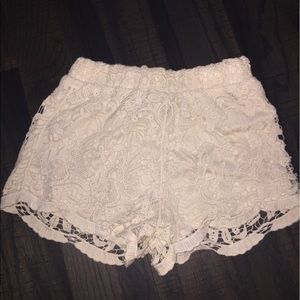 Lace shorts